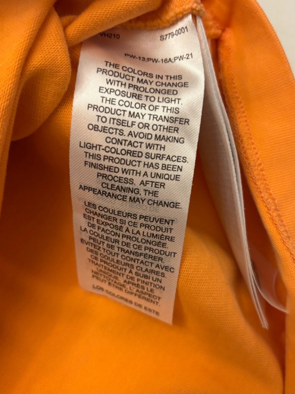 Tommy Jeans SuperVSN Orange Graphic Tee Large - Picture 11 of 11